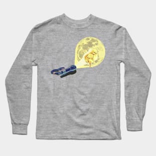 Moonlight Chicken Long Sleeve T-Shirt